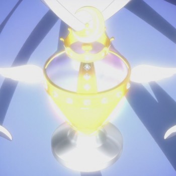 Святой Грааль даёт Сейлор Мун суперсилу в аниме Sailor Moon Crystal III